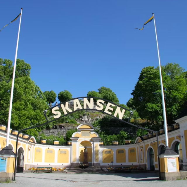 Entrance to the Skansen Nordic Zoo