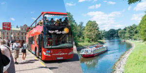Stockholm- Hop-On Hop-Off Bus or Boat Option
