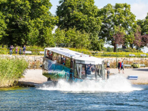 Stockholm- Land and Water Tour by Amphibious Bus